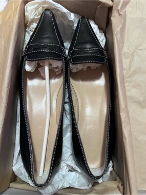 NEW J CREW PRINCETON LEATHER PENNY LOAFERS